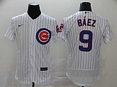 Cubs 9 Javier Baez White 2020 Nike Flexbase Jersey,baseball caps,new era cap wholesale,wholesale hats